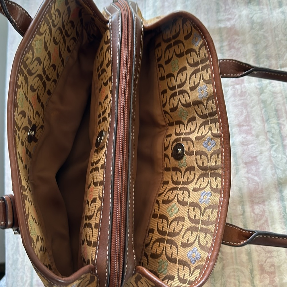 💖Vintage Fossil Satchel - Picture 4 of 7